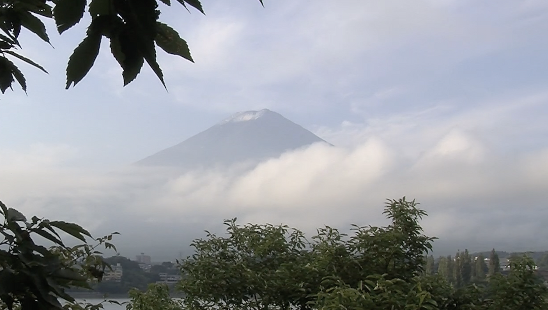 Time lapse from Mount Fuji 
