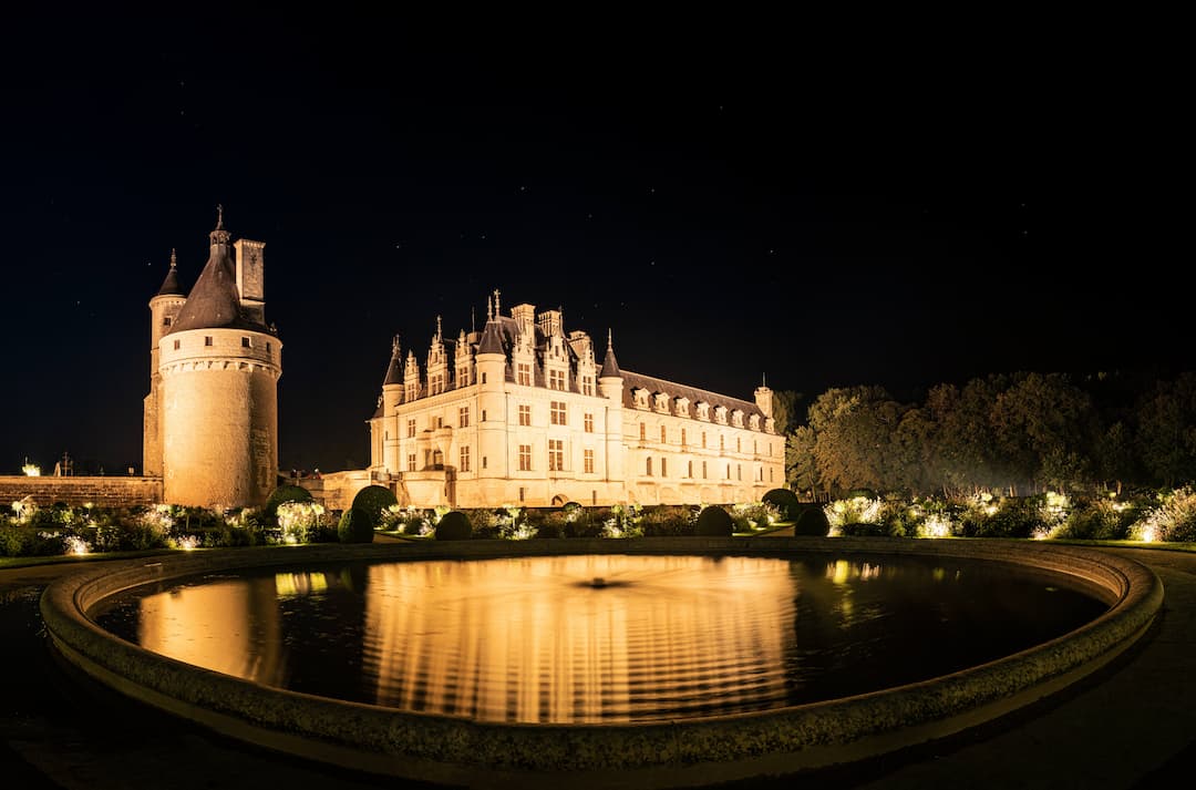 Chenonceau under the stars